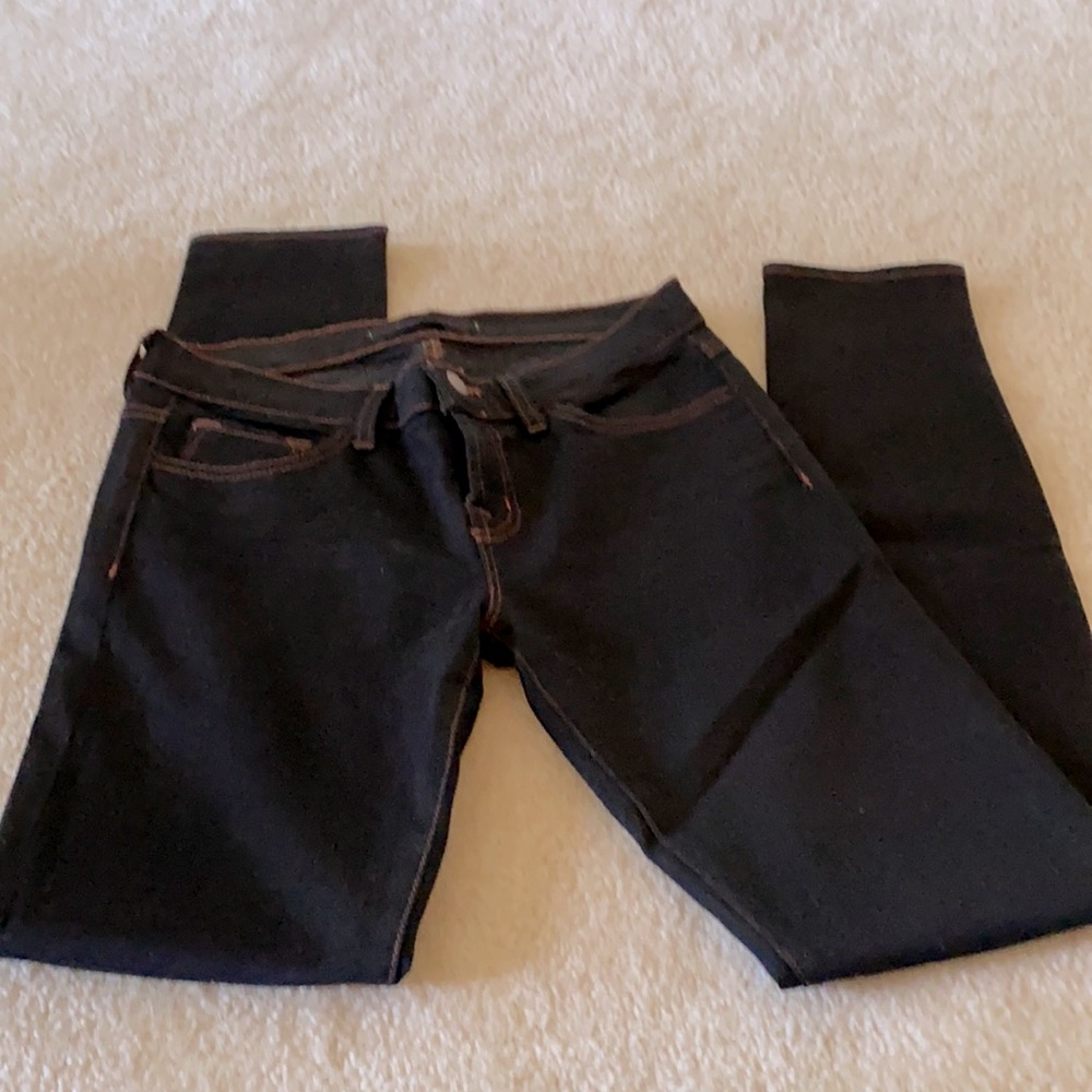 J Band, Black Jean, Size 26, low rise